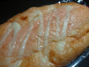 食べ応え満足！明太マヨネーズパン